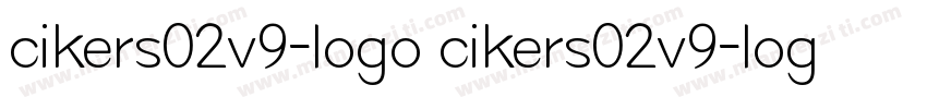 cikers02v9-logo cikers02v9-logo字体转换
